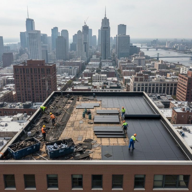 Flat Roof Replacement detail